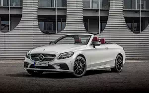 Cars wallpapers Mercedes-Benz C 300 Cabriolet AMG Line - 2018