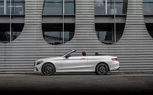 Cars wallpapers Mercedes-Benz C 300 Cabriolet AMG Line - 2018