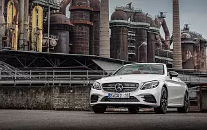 Cars wallpapers Mercedes-Benz C 300 Cabriolet AMG Line - 2018