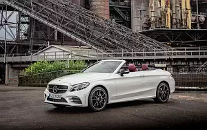 Cars wallpapers Mercedes-Benz C 300 Cabriolet AMG Line - 2018