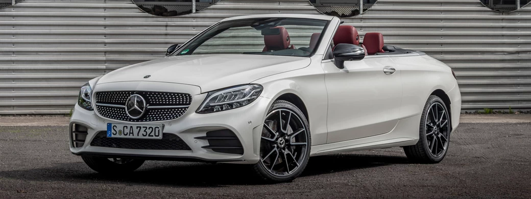 Cars wallpapers Mercedes-Benz C 300 Cabriolet AMG Line - 2018 - Car wallpapers