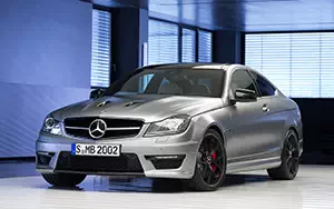 Cars wallpapers Mercedes-Benz C63 AMG Coupe Edition 507 - 2013