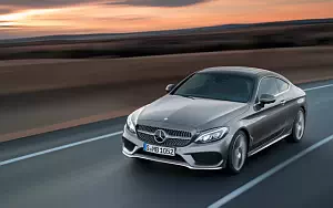 Cars wallpapers Mercedes-Benz C 300 Coupe AMG Line - 2009