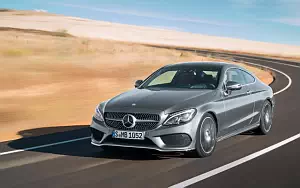 Cars wallpapers Mercedes-Benz C 300 Coupe AMG Line - 2009