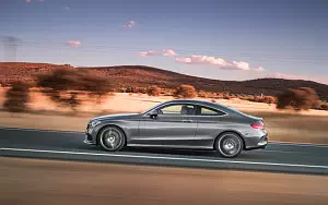 Cars wallpapers Mercedes-Benz C 300 Coupe AMG Line - 2009