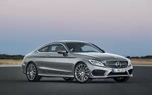 Cars wallpapers Mercedes-Benz C 300 Coupe AMG Line - 2009