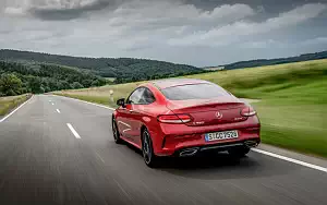 Cars wallpapers Mercedes-Benz C 400 4MATIC Coupe AMG Line - 2018