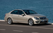 Cars wallpapers Mercedes-Benz C350 Elegance AMG sports package - 2011