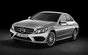 Cars wallpapers Mercedes-Benz C250 AMG Line Avantgarde - 2014