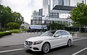 Cars wallpapers Mercedes-Benz C300 BlueTEC HYBRID Estate Avantgarde - 2014