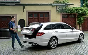 Cars wallpapers Mercedes-Benz C300 BlueTEC HYBRID Estate Avantgarde - 2014