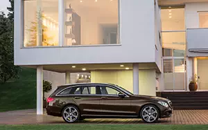 Cars wallpapers Mercedes-Benz C300 BlueTec Hybrid Estate Exclusive - 2014