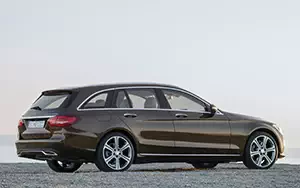 Cars wallpapers Mercedes-Benz C300 BlueTec Hybrid Estate Exclusive - 2014