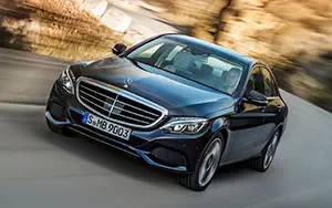 Cars wallpapers Mercedes-Benz C300 BlueTEC HYBRID Exclusive Line - 2014