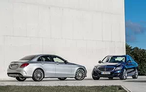 Cars wallpapers Mercedes-Benz C300 BlueTEC HYBRID Exclusive Line - 2014