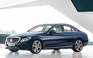 Cars wallpapers Mercedes-Benz C300 BlueTEC HYBRID Exclusive Line - 2014