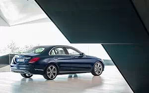 Cars wallpapers Mercedes-Benz C300 BlueTEC HYBRID Exclusive Line - 2014