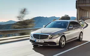 Cars wallpapers Mercedes-Benz C-class Estate Exclusive Line - 2018