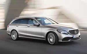 Cars wallpapers Mercedes-Benz C-class Estate Exclusive Line - 2018