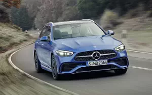 Cars wallpapers Mercedes-Benz C 300 AMG Line Estate - 2021