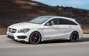 Cars wallpapers Mercedes-AMG CLA45 Shooting Brake - 2015