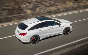 Cars wallpapers Mercedes-AMG CLA45 Shooting Brake - 2015