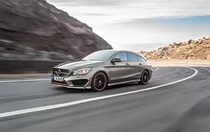 Cars wallpapers Mercedes-Benz CLA250 4MATIC Shooting Brake AMG Sports Package OrangeArt - 2015