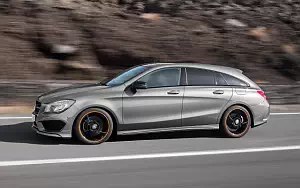 Cars wallpapers Mercedes-Benz CLA250 4MATIC Shooting Brake AMG Sports Package OrangeArt - 2015