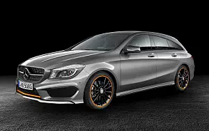 Cars wallpapers Mercedes-Benz CLA250 4MATIC Shooting Brake AMG Sports Package OrangeArt - 2015