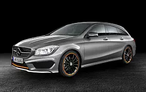 Cars wallpapers Mercedes-Benz CLA250 4MATIC Shooting Brake AMG Sports Package OrangeArt - 2015