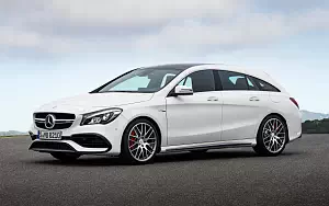 Cars wallpapers Mercedes-AMG CLA 45 4MATIC Shooting Brake - 2016