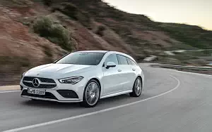 Cars wallpapers Mercedes-Benz CLA Shooting Brake AMG Line - 2019