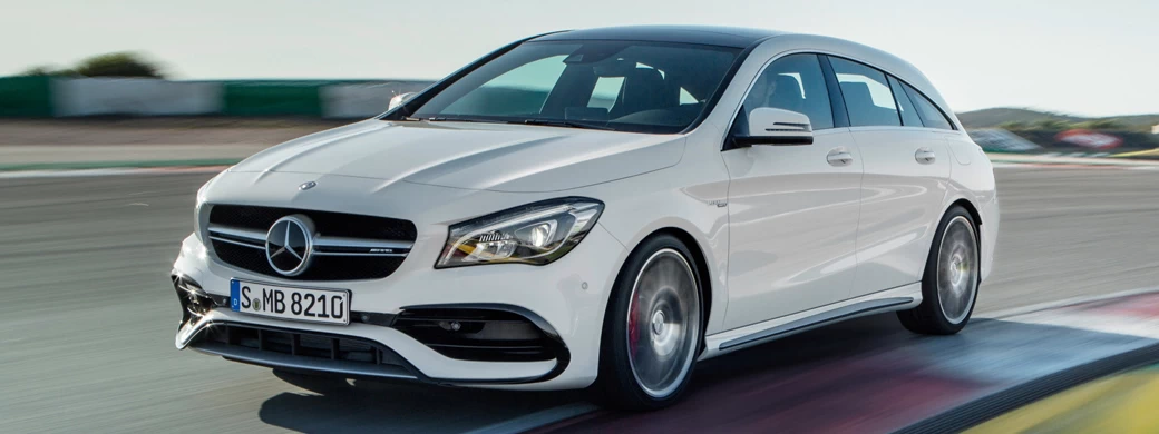 Cars wallpapers Mercedes-AMG CLA 45 4MATIC Shooting Brake - 2016 - Car wallpapers