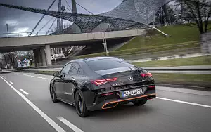 Cars wallpapers Mercedes-Benz CLA 250 4MATIC AMG Line Edition Orange Art - 2019