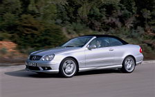 Cars wallpapers Mercedes-Benz CLK55 AMG Cabriolet - 2003