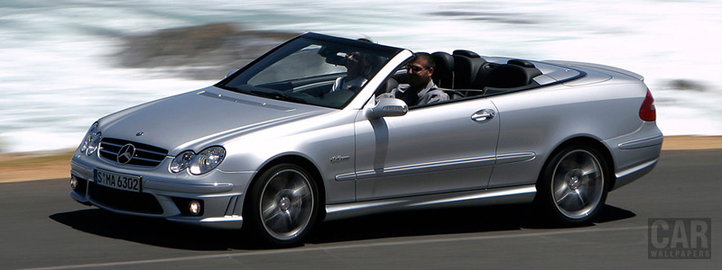 Cars wallpapers Mercedes-Benz CLK63 AMG Cabriolet - 2006 - Car wallpapers