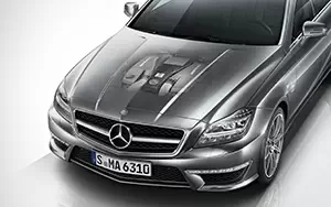 Cars wallpapers Mercedes-Benz CLS63 AMG 4MATIC - 2013