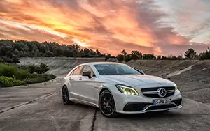 Cars wallpapers Mercedes-Benz CLS63 AMG S-Model - 2014