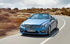 Cars wallpapers Mercedes-Benz E500 Cabriolet AMG Sports Package - 2010