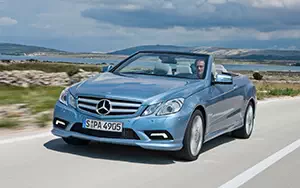 Cars wallpapers Mercedes-Benz E500 Cabriolet AMG Sports Package - 2010