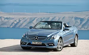 Cars wallpapers Mercedes-Benz E500 Cabriolet AMG Sports Package - 2010