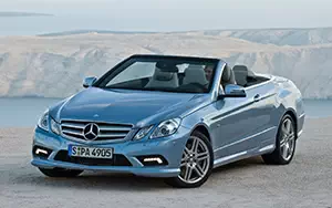 Cars wallpapers Mercedes-Benz E500 Cabriolet AMG Sports Package - 2010