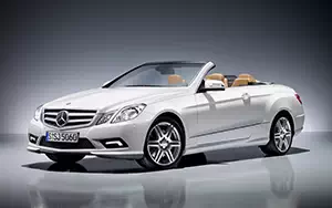 Cars wallpapers Mercedes-Benz E500 Cabriolet AMG Sports Package - 2010