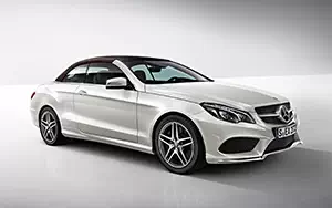 Cars wallpapers Mercedes-Benz E350 BlueTEC Cabriolet AMG Sports Package - 2013