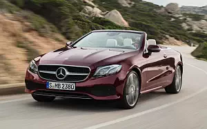 Cars wallpapers Mercedes-Benz E 400 Cabriolet 25th Anniversary - 2017