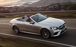 Cars wallpapers Mercedes-Benz E-class Cabriolet AMG Line - 2017