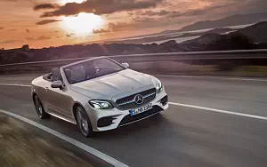 Cars wallpapers Mercedes-Benz E-class Cabriolet AMG Line - 2017