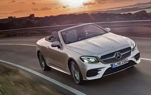 Cars wallpapers Mercedes-Benz E-class Cabriolet AMG Line - 2017