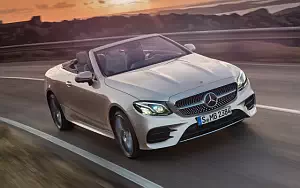 Cars wallpapers Mercedes-Benz E-class Cabriolet AMG Line - 2017