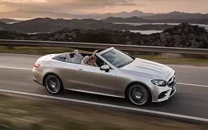 Cars wallpapers Mercedes-Benz E-class Cabriolet AMG Line - 2017